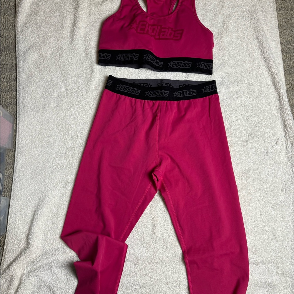 Women's Pink Activewear Set